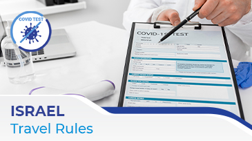 Covid-19 PCR test fee upon entry into Israel!