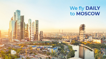 We fly to Moscow DAILY!