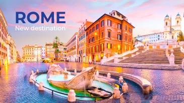 FLYONE launches direct flights to ROME!