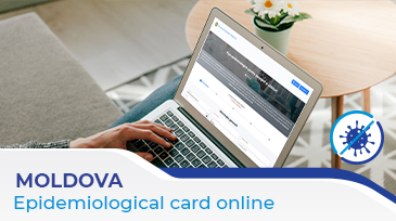 Epidemiological form completed online for entry into the Republic of Moldova!
