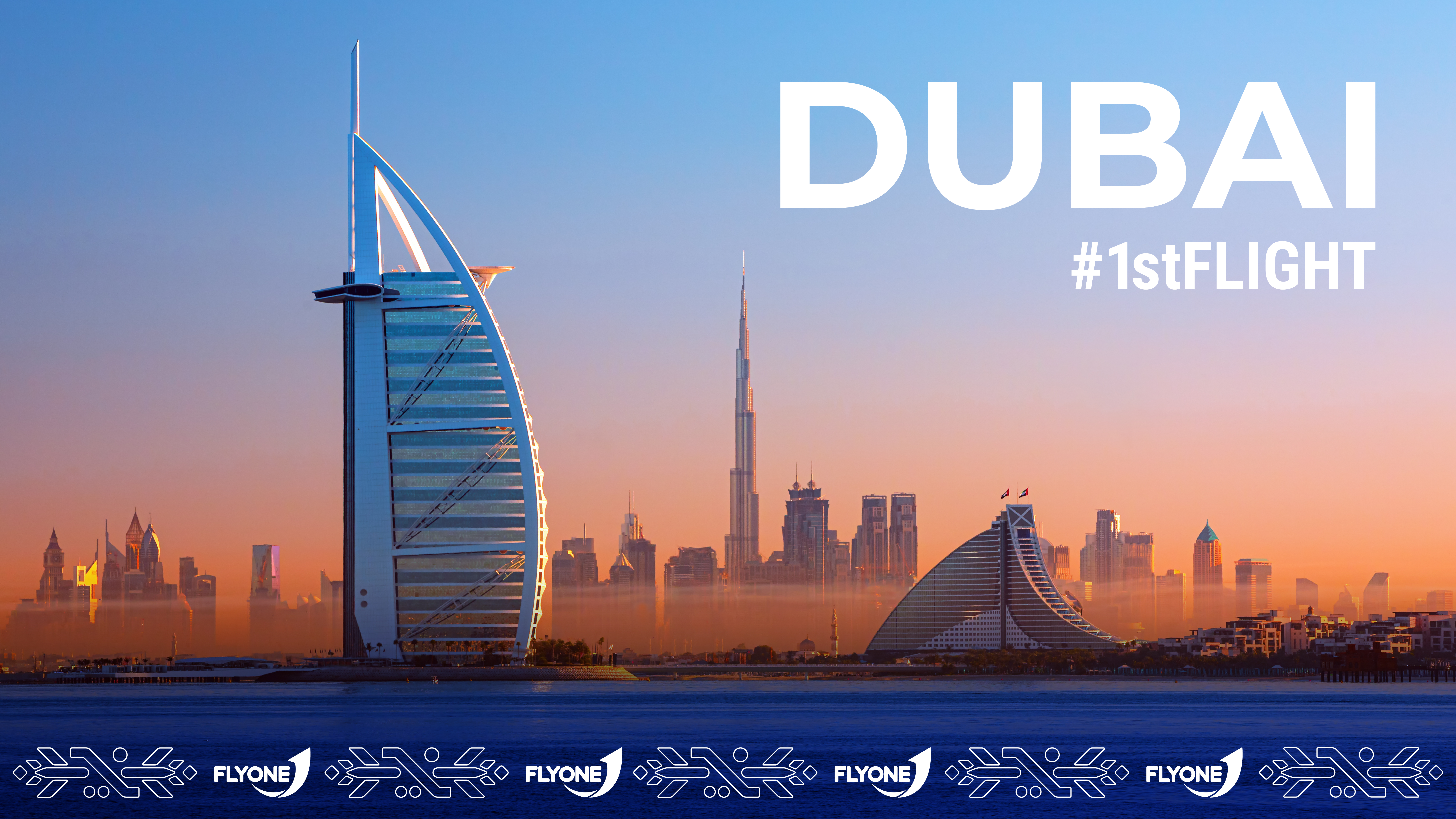 FLYONE STARTED FLIGHTS TO/FROM DUBAI
