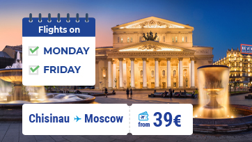 FLYONE announces flights to Moscow twice a week