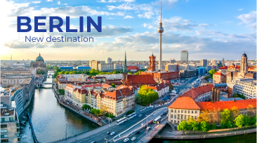Direct flight Chisinau-Berlin!