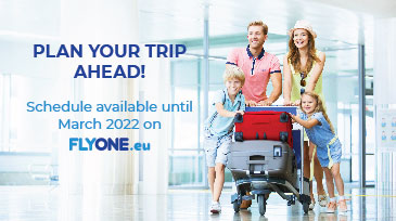 Schedule of flights until March 2022 already available!